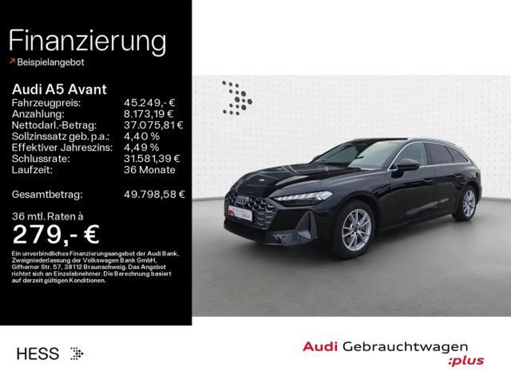 Audi A5 TDI advanced*NAVI*LED*KAMERA*AHK*PDC