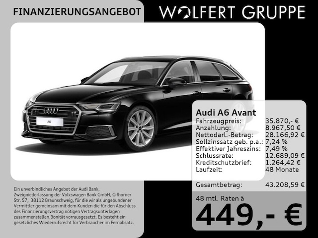 Audi A6 Avant Quattro S-Tronic 40 TDI