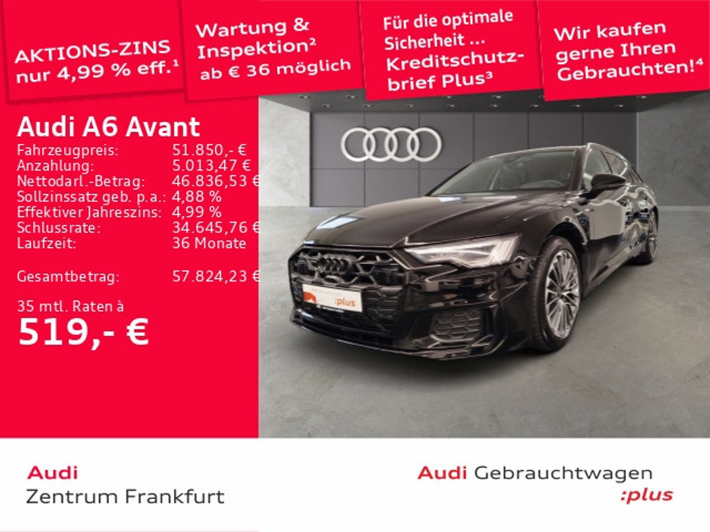 Audi A6 Avant Quattro S-Line S-Tronic Hybride 55 TFSI