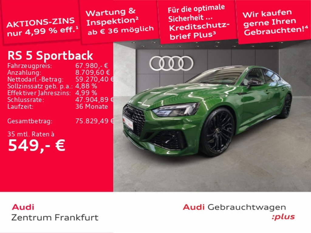 Audi RS5 Sportback Quattro