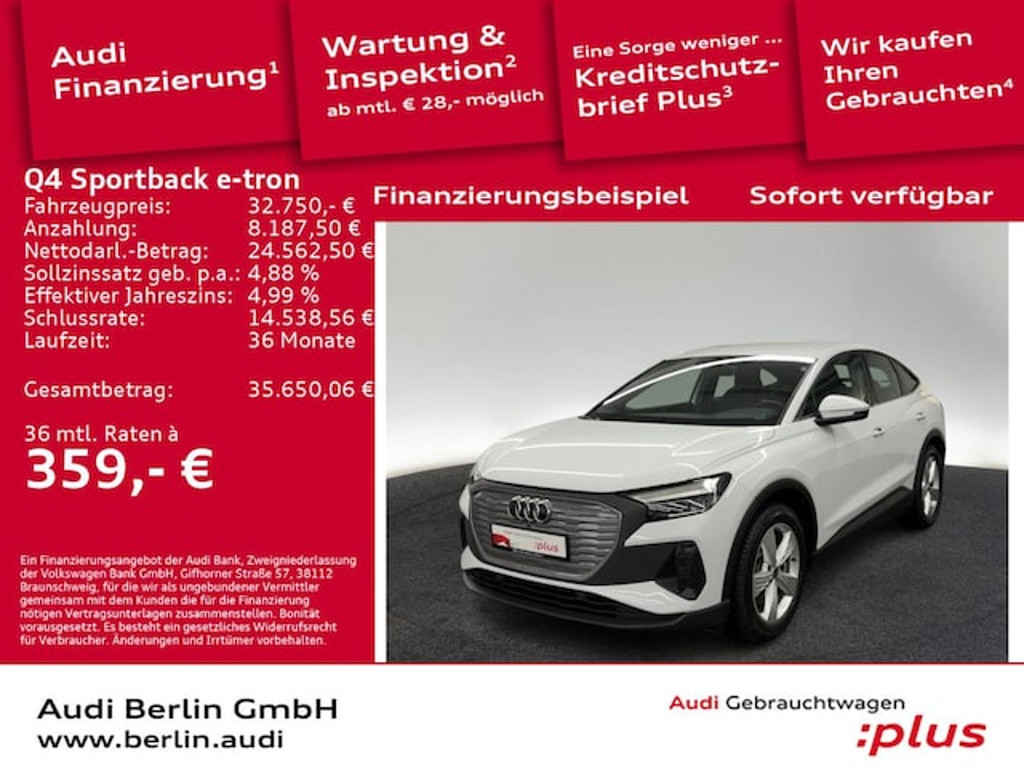 Audi Q4 e-tron Sportback 40