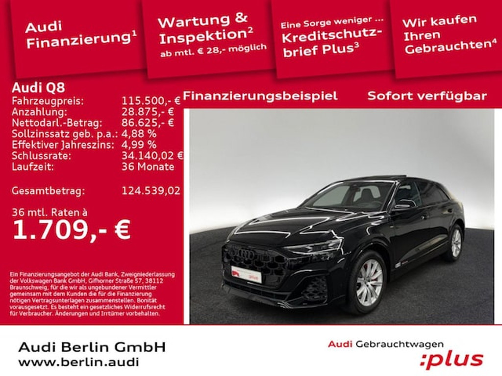 Audi Q8 Quattro Hybride