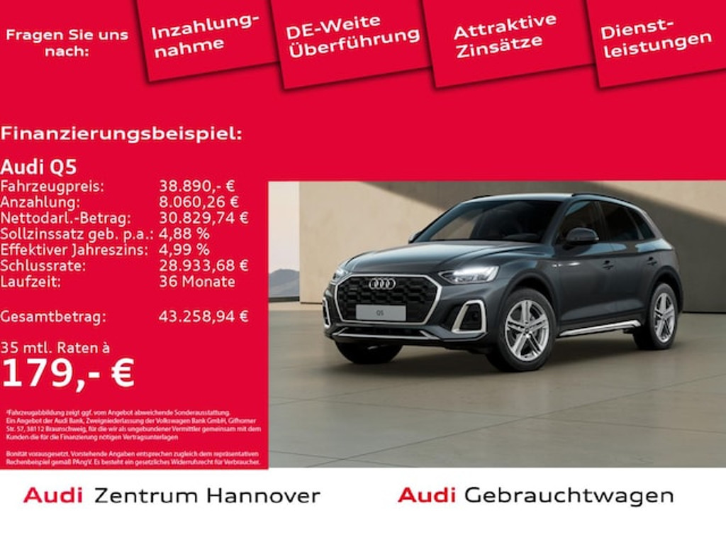 Audi Q5 Quattro S-Tronic 40 TDI