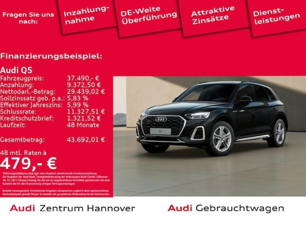 Audi Q5 Quattro S-Tronic 40 TDI