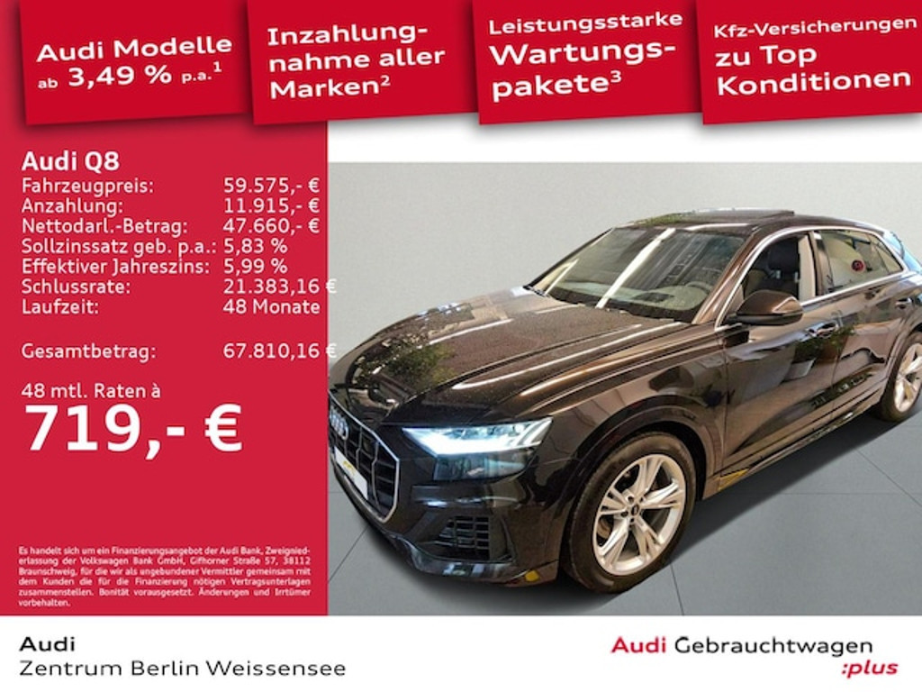 Audi Q8 Quattro 55 TFSI