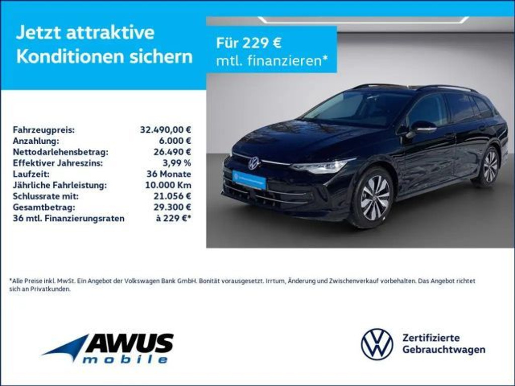 Volkswagen Golf DSG Variant Golf VIII 2.0 TDI