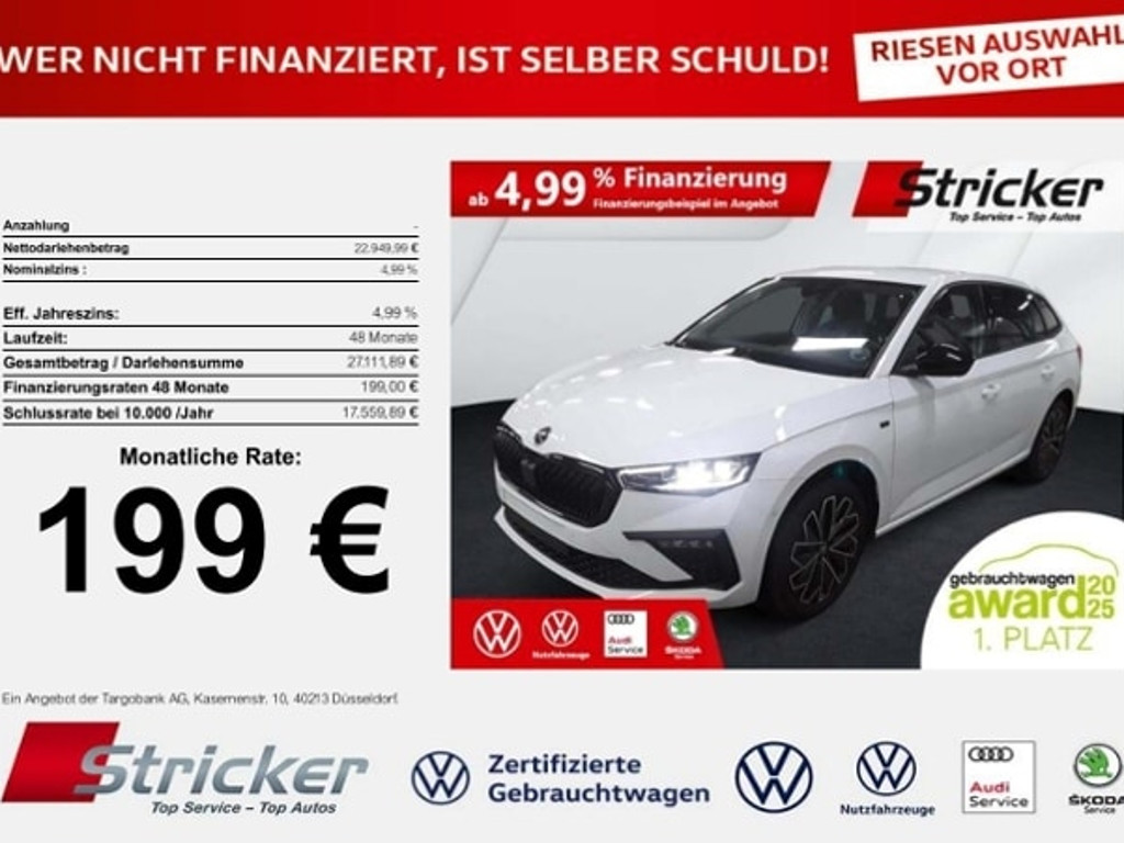 Skoda Scala 1.5 TSI Tour