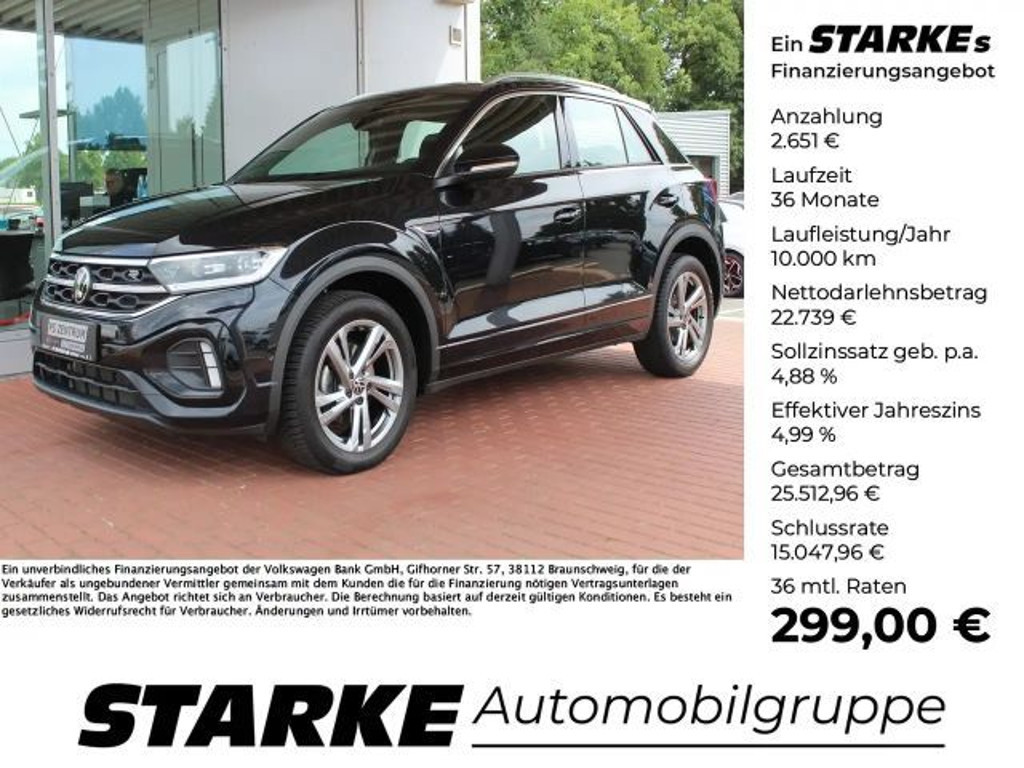 Volkswagen T-Roc DSG R-Line 1.5 TSI