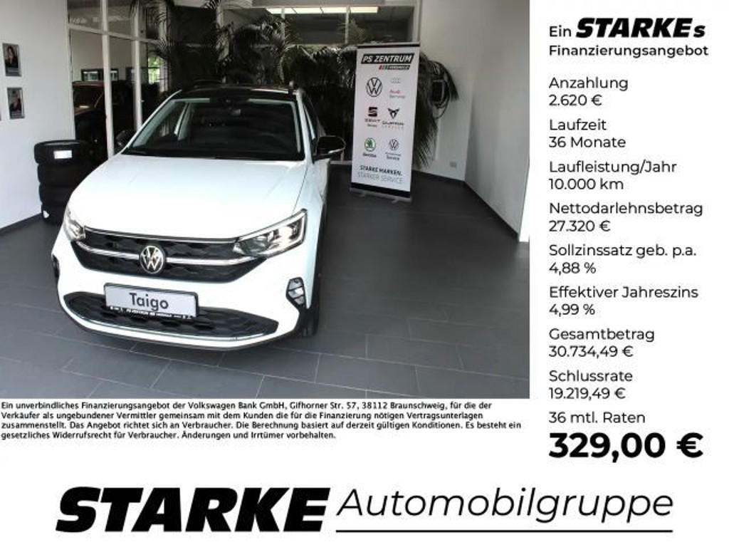 Volkswagen Taigo DSG Style 1.0 TSI