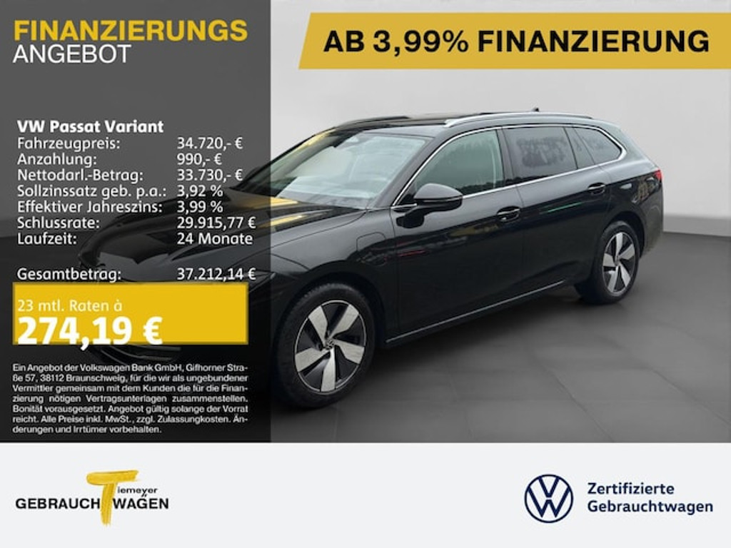 Volkswagen Passat Business DSG Variant eHybrid 1.5 TSI