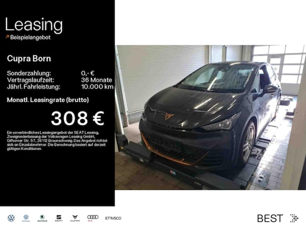 Cupra Born Born electric*NAVI*WÄRMEPUMPE*ACC*LED*18ZOLL*KAMERA*SHZ