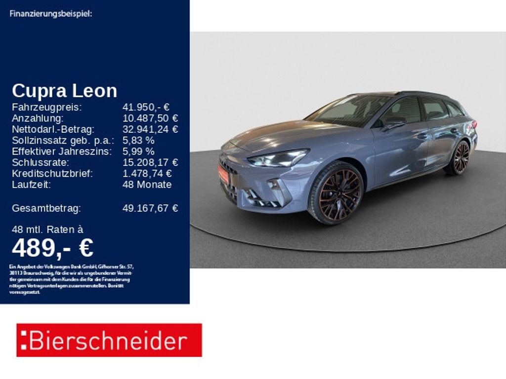 Cupra Leon Sportstourer 4Drive 2.0 TSI DSG VZ