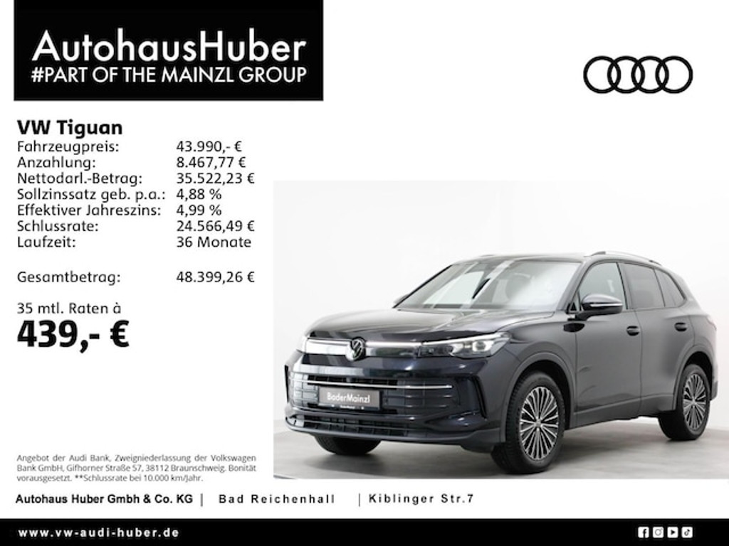Volkswagen Tiguan DSG 2.0 TDI