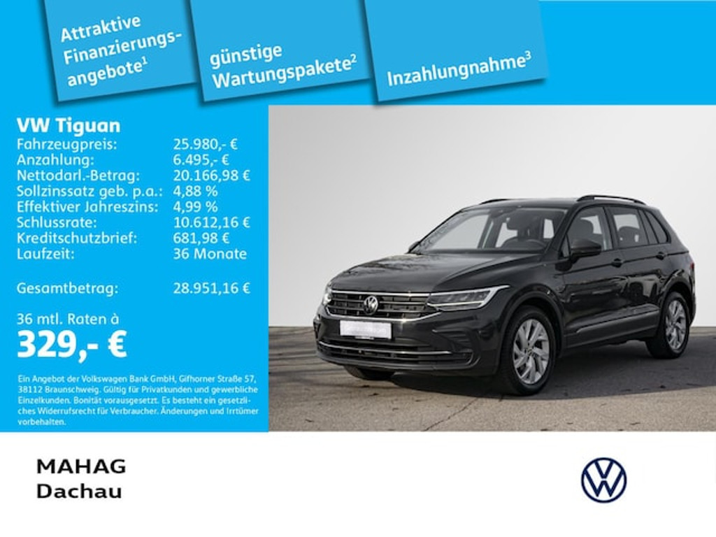 Volkswagen Tiguan Life 1.5 TSI