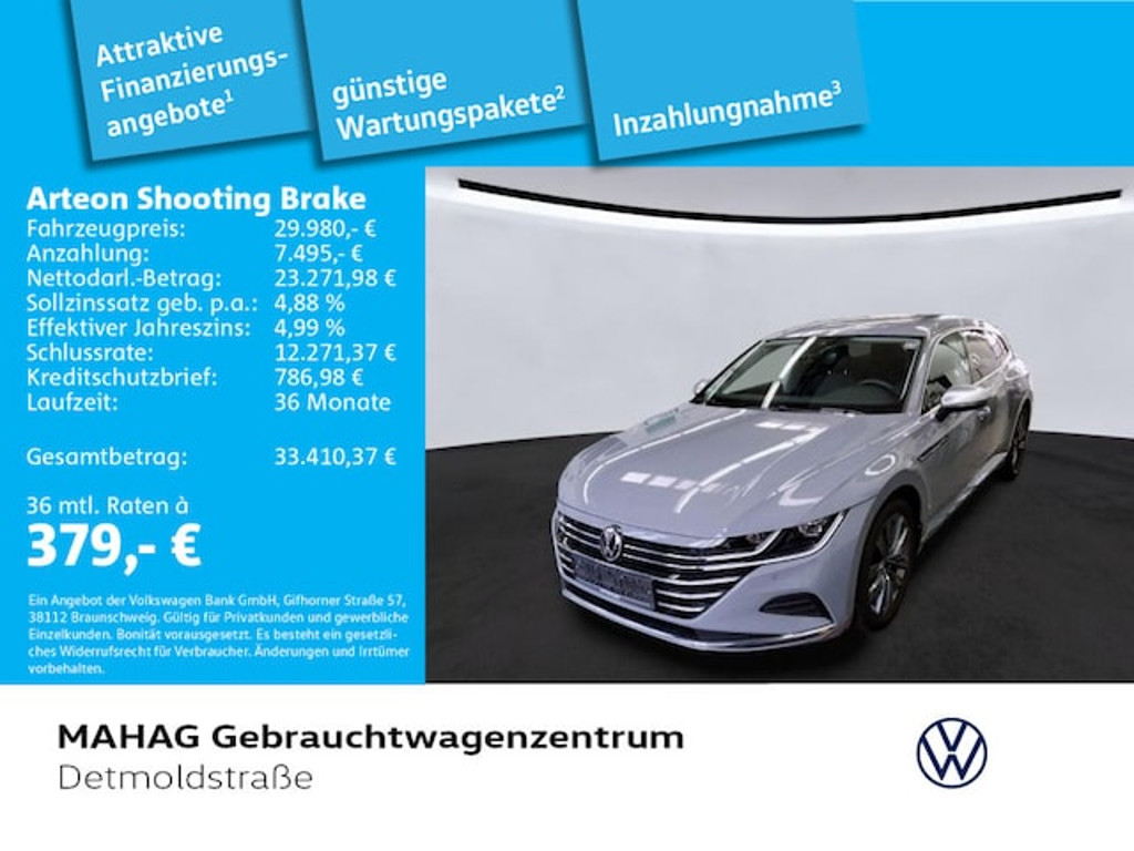 Volkswagen Arteon Shooting Brake DSG 2.0 TSI Elegance Elegance