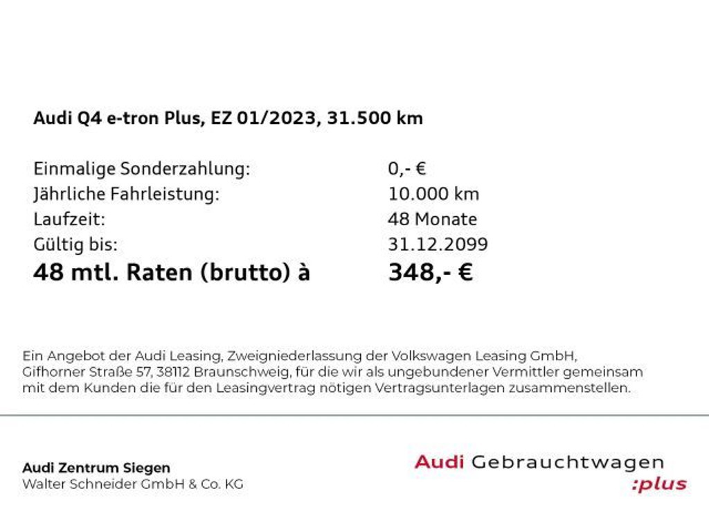 Audi Q4 e-tron
