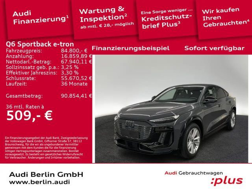 Audi Q6 e-tron Quattro