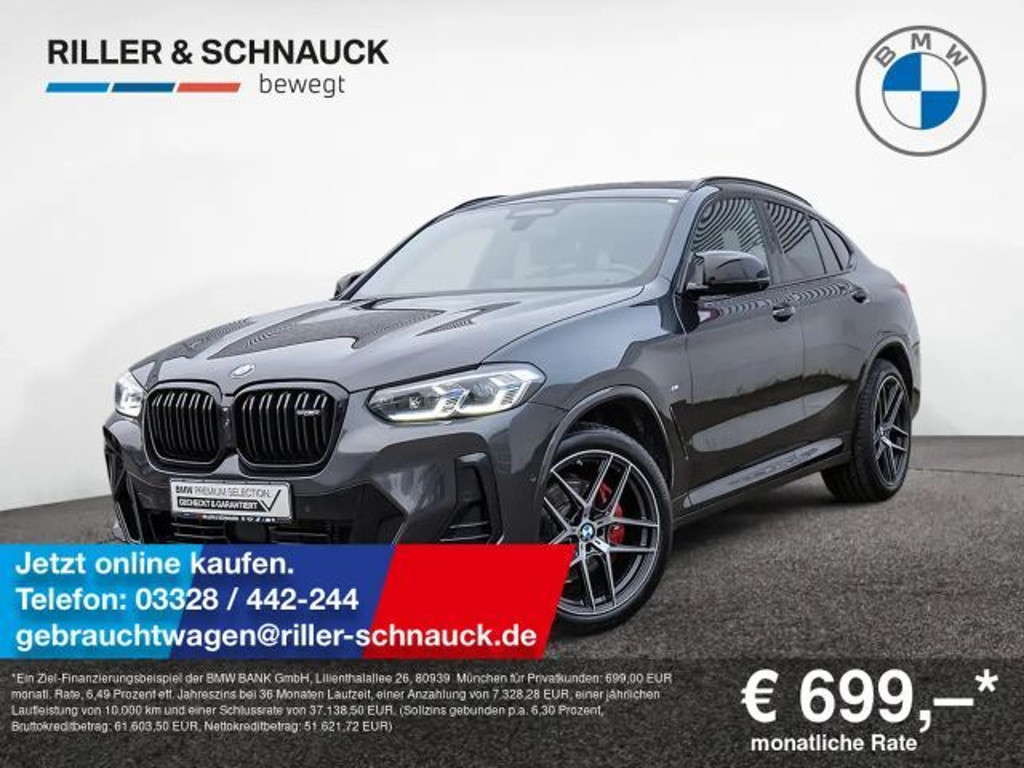 BMW X4 40i LASER+STANDHZG+AHK+PANO SITZBELÜFTUNG
