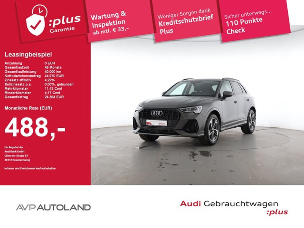 Audi Q3 S-Line S-Tronic 35 TFSI