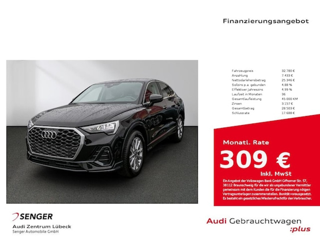 Audi Q3 Sportback S-Tronic 35 TFSI