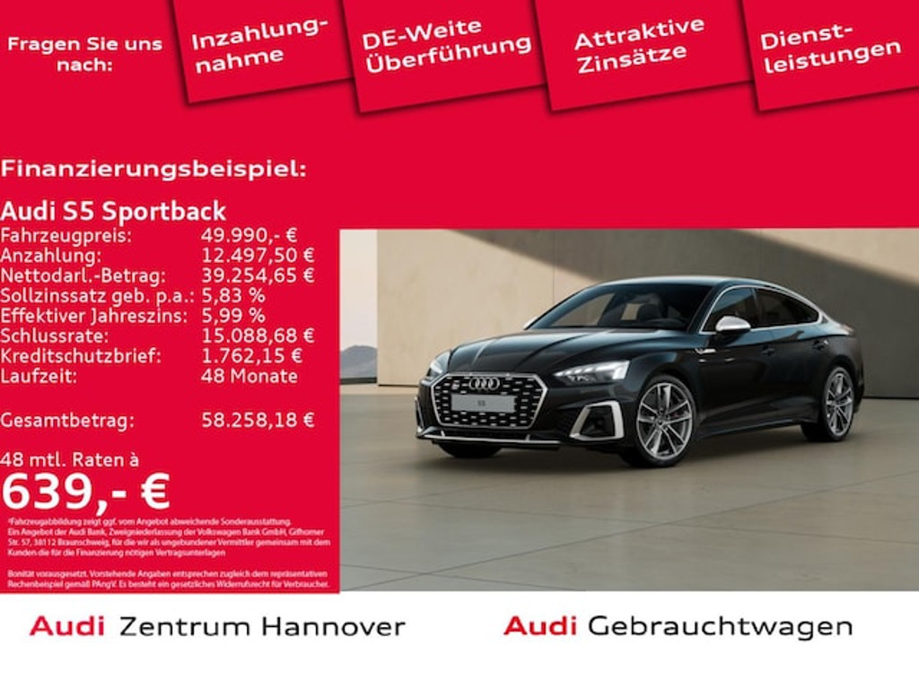 Audi S5 Sportback Quattro