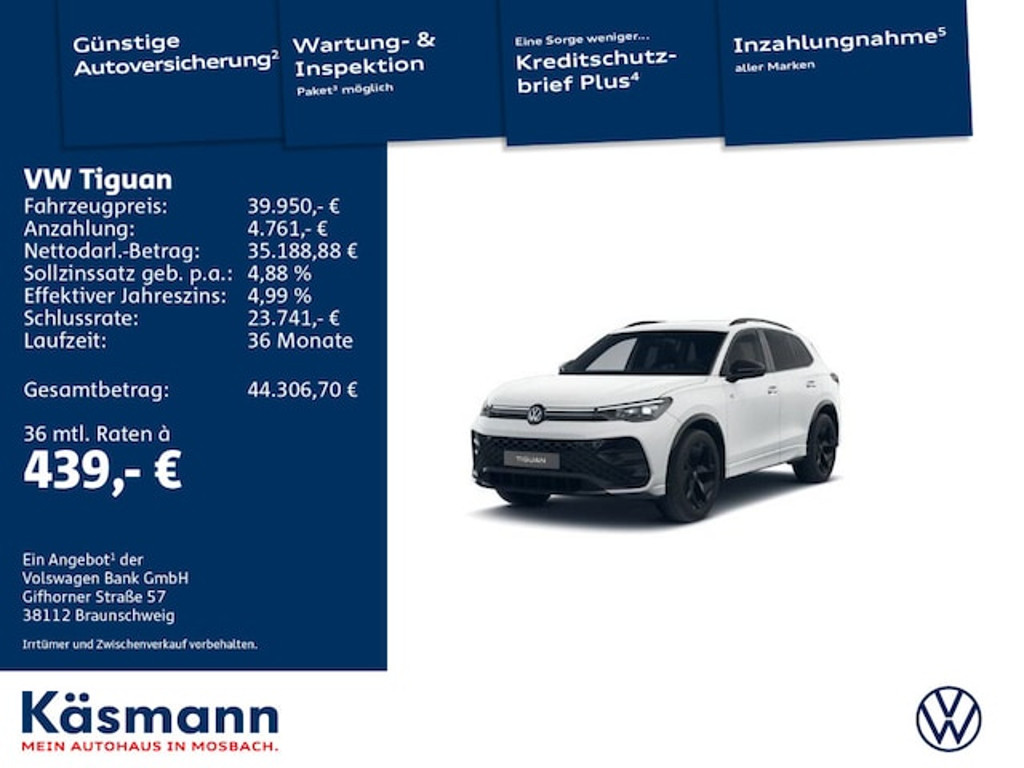 Volkswagen Tiguan R-Line IQ.Drive 1.5 eTSI