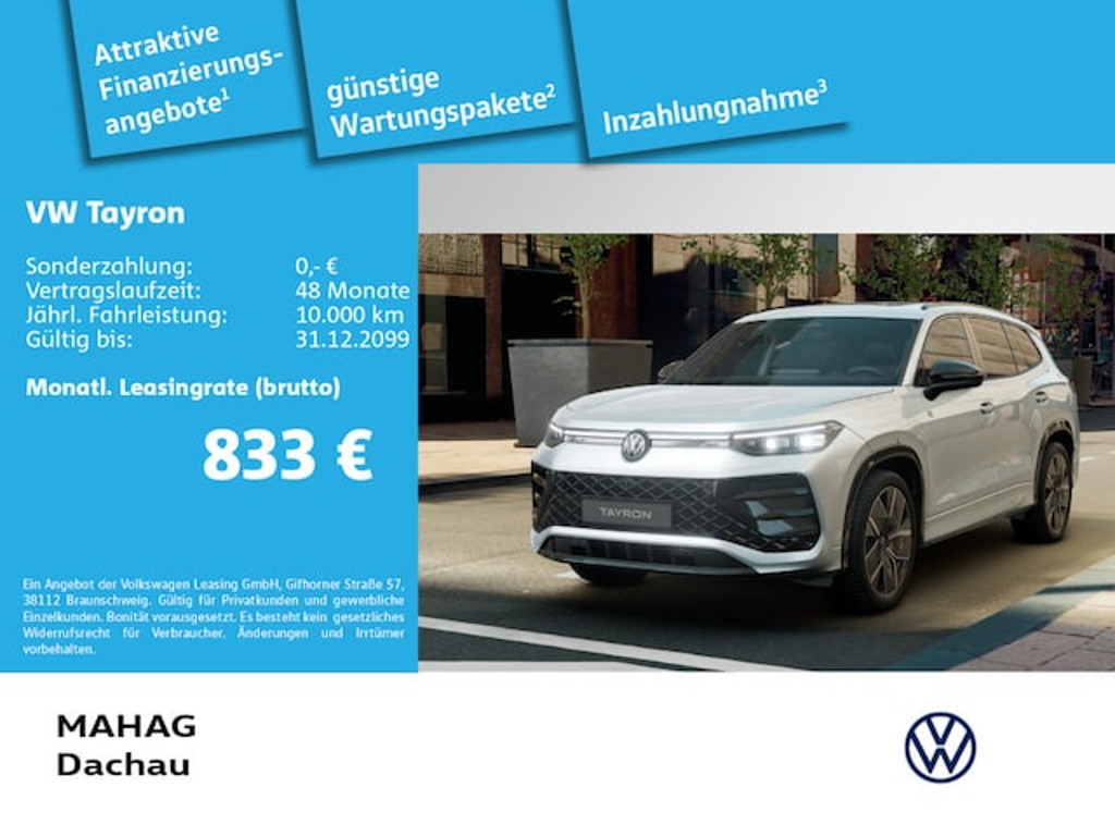 Volkswagen Tayron R-Line 2.0 TDI