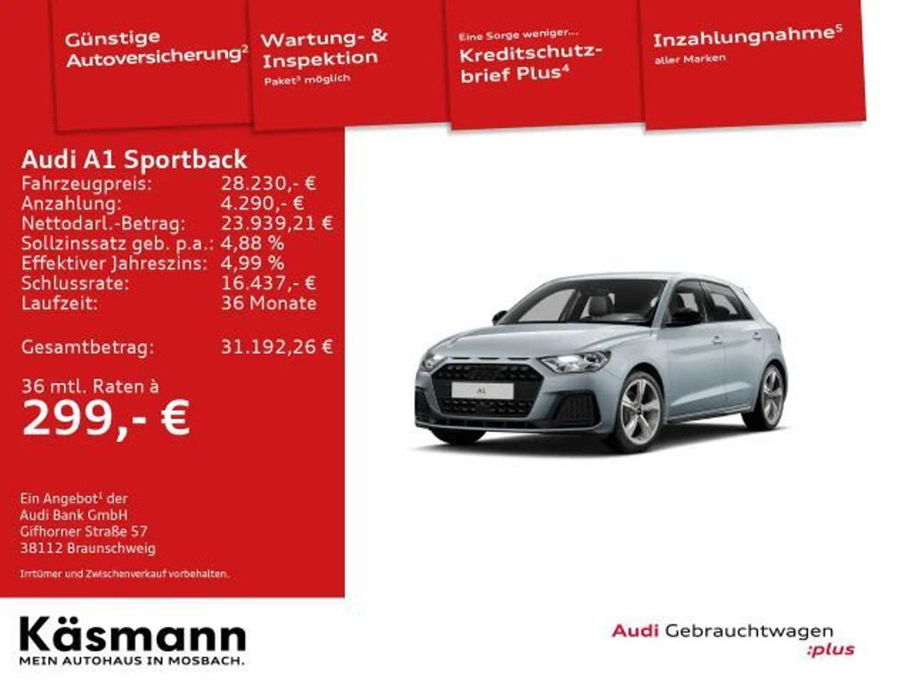 Audi A1 25 TFSI