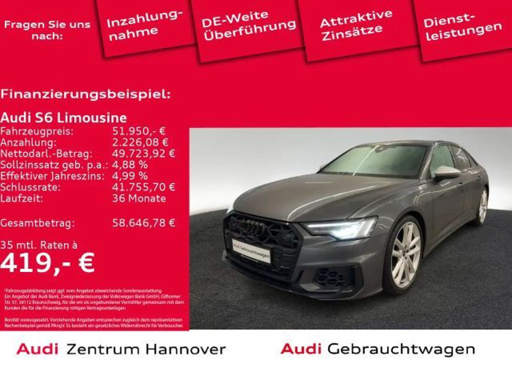 Audi S6 Sedan Quattro 55 TDI