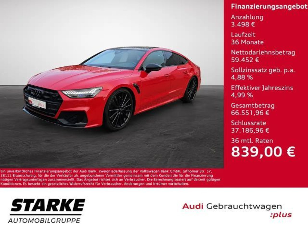 Audi S7 Sportback Quattro