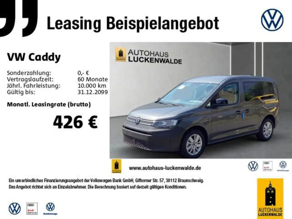 Volkswagen Caddy Pro 2.0 TDI Combi