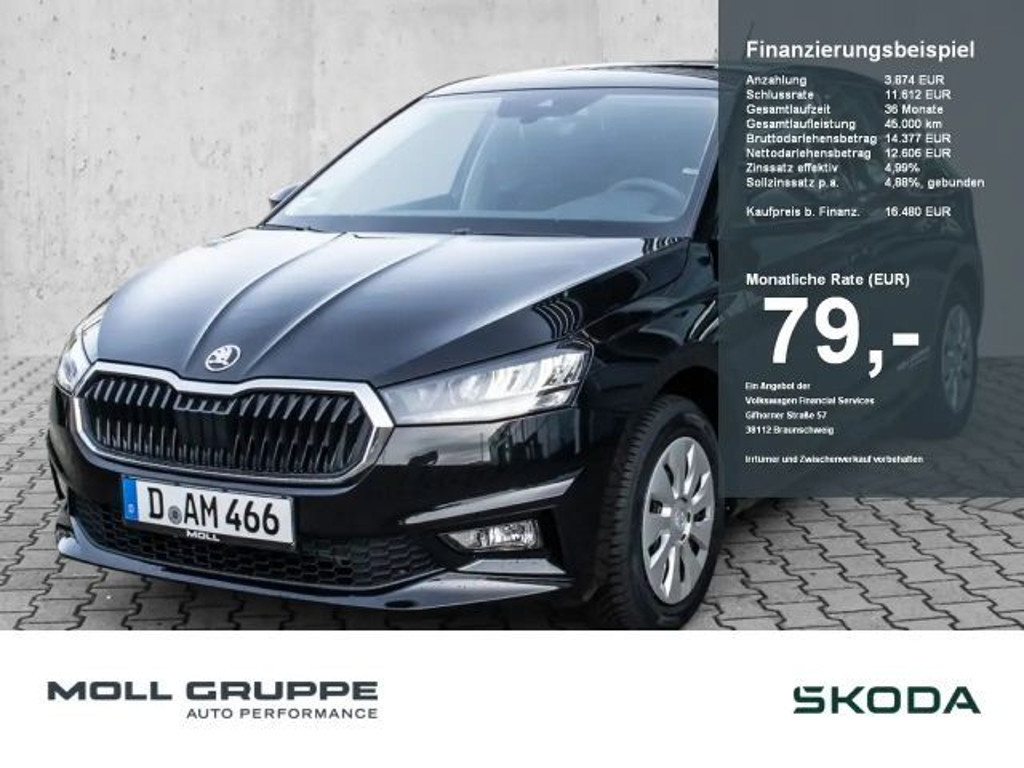 Skoda Fabia 1.0 MPI Essence LED PDC SHZ SOUNDSYS SPURH