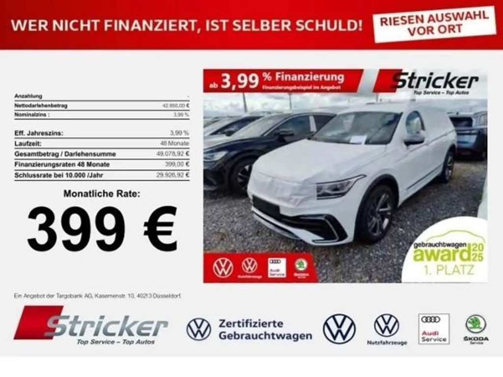 Volkswagen Tiguan DSG Allspace R-Line 2.0 TDI