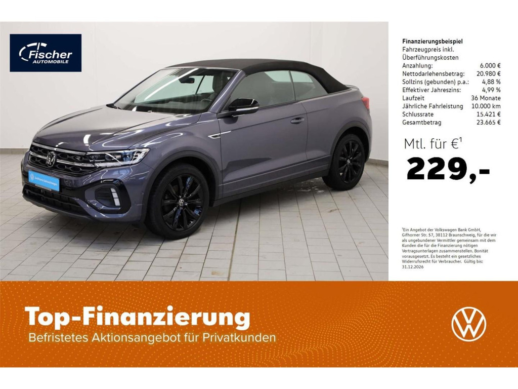 Volkswagen T-Roc Cabriolet R-Line 1.5 TSI