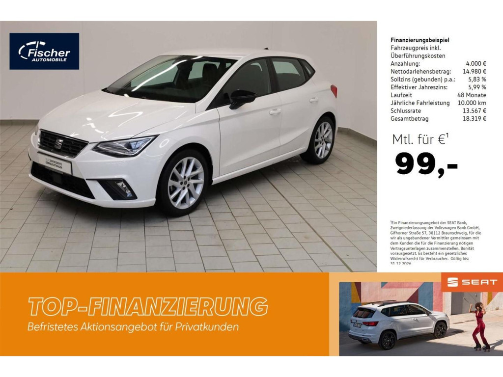 Seat Ibiza FR-lijn 1.0 TSI