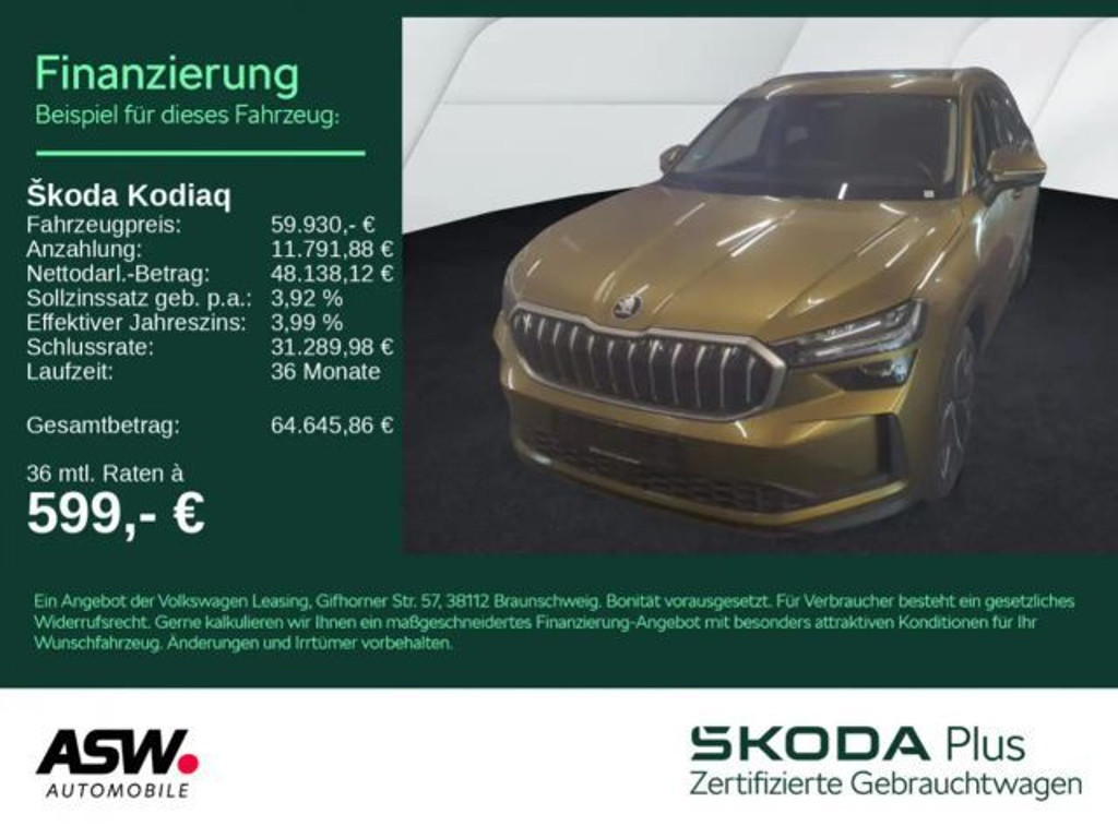 Skoda Kodiaq 4x4 2.0 TDI Selection