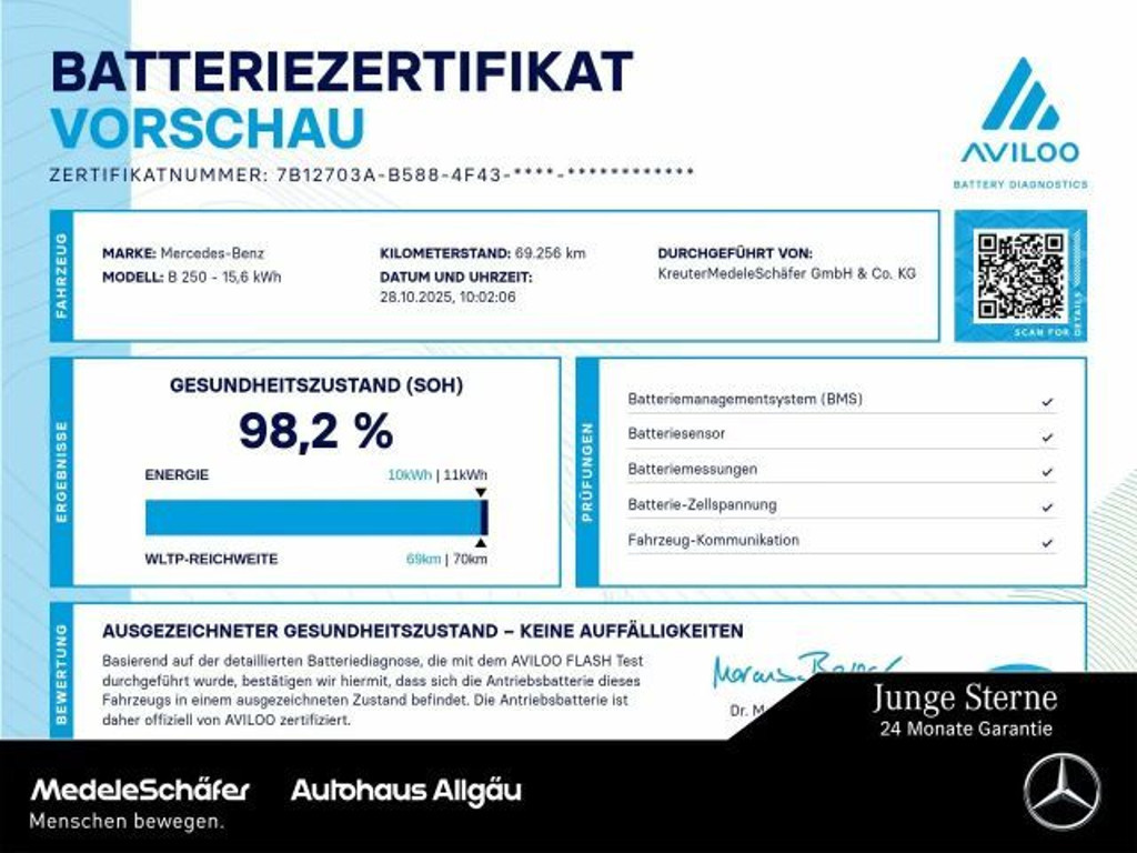 Mercedes-Benz B-Klasse B 250 Style B 250 e