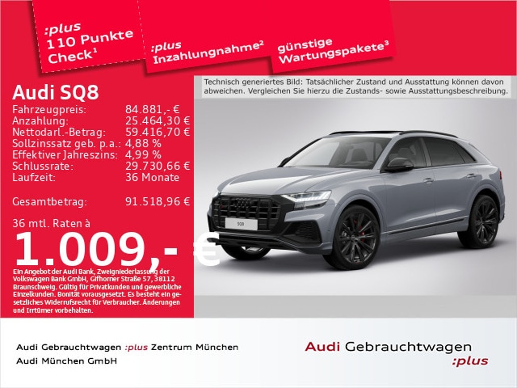 Audi SQ8 Quattro Competition