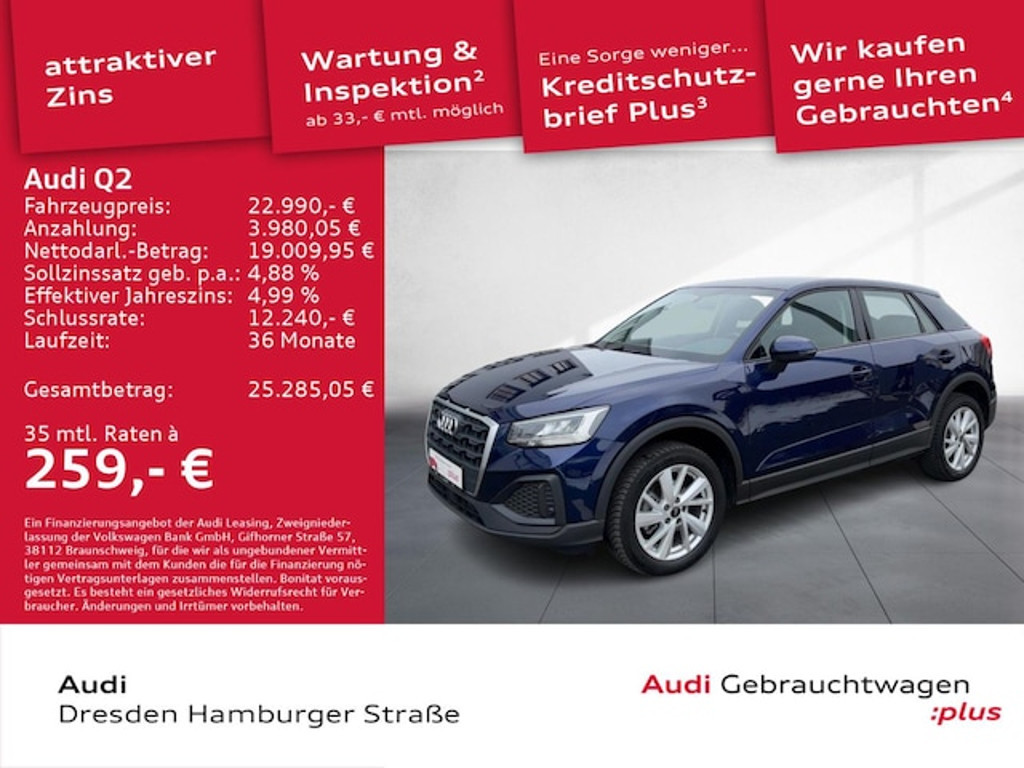 Audi Q2 S-Tronic 35 TFSI