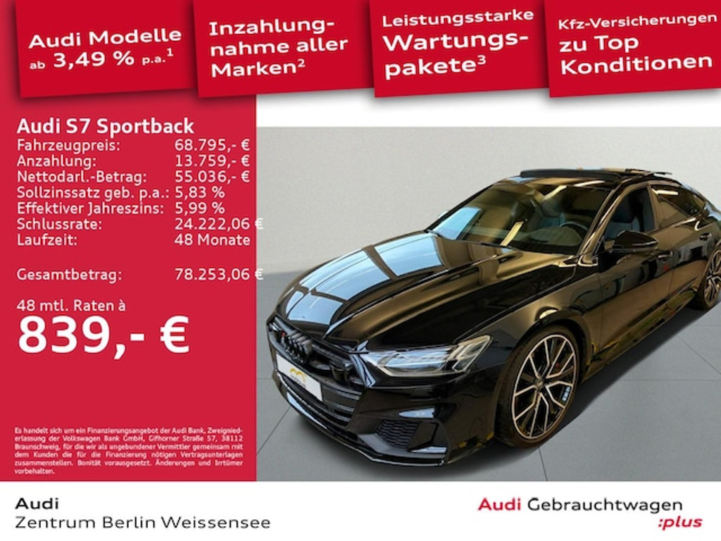 Audi S7 Sportback Quattro
