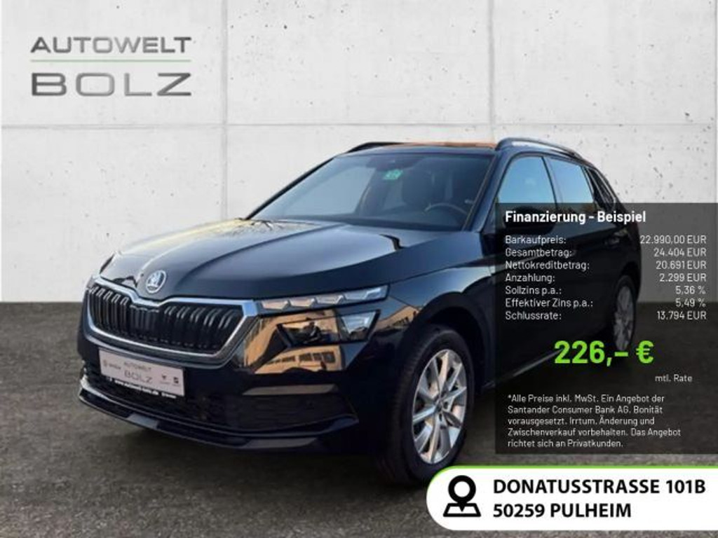 Skoda Kamiq Style 1.5 TSI Style