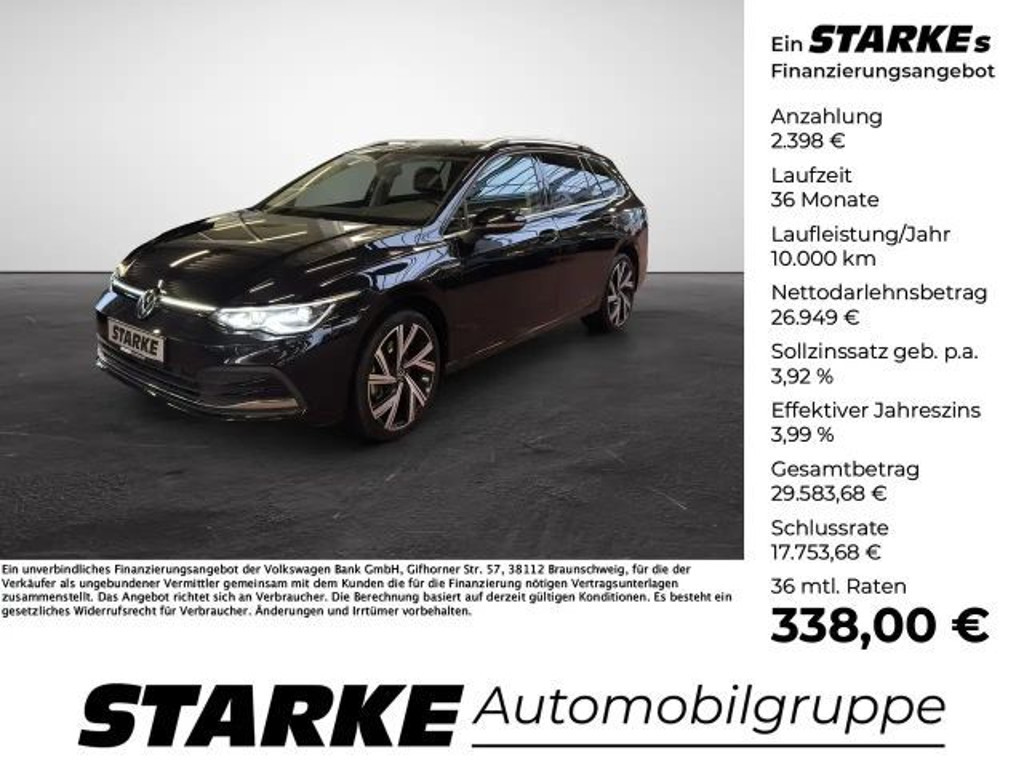 Volkswagen Golf DSG Style Variant 2.0 TSI