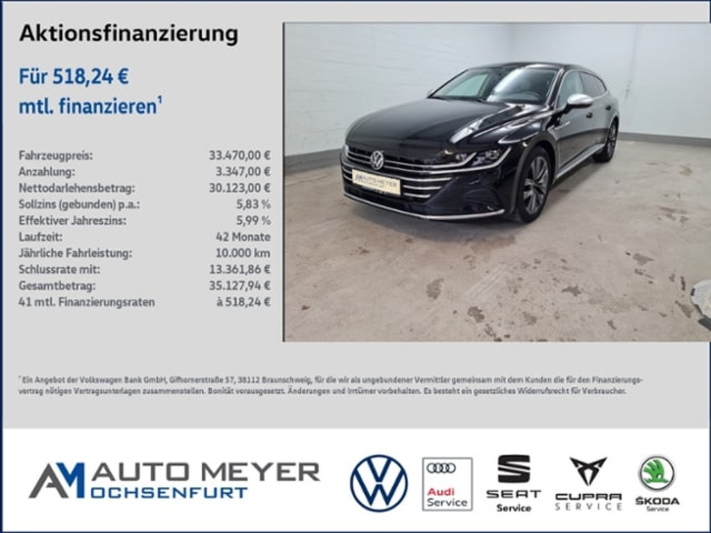 Volkswagen Arteon Shooting Brake DSG 2.0 TDI