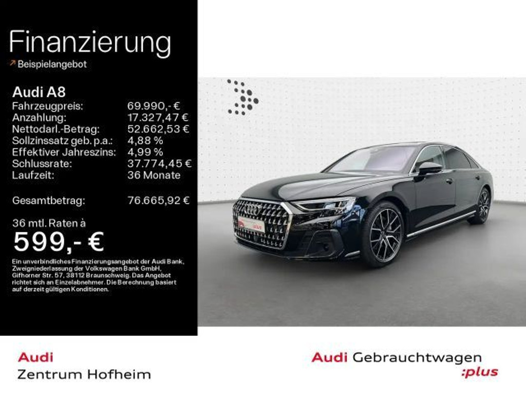 Audi A8 Quattro Lang 50 TDI