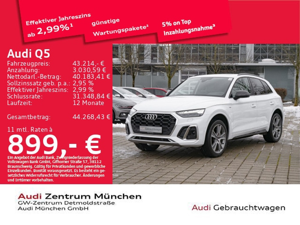 Audi Q5 Quattro S-Tronic Hybride 50 TFSI