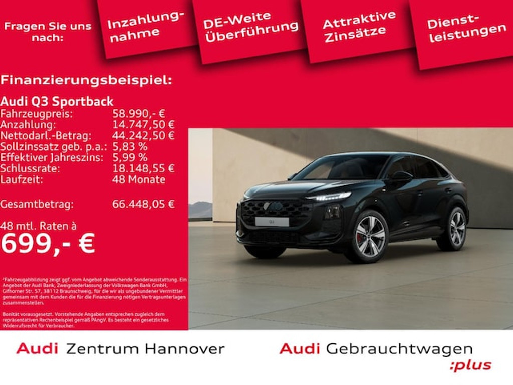 Audi Q3 Sportback S-Tronic