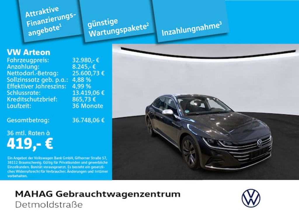 Volkswagen Arteon DSG 2.0 TDI Elegance Elegance