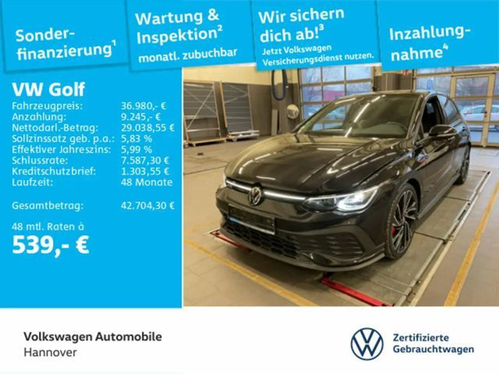 Volkswagen Golf DSG GTI Golf VIII 2.0 TSI