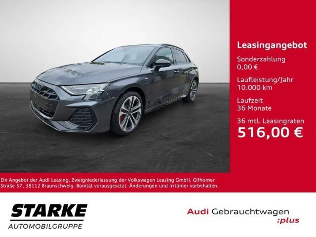 Audi A3 Sportback Sedan S-Line S-Tronic Hybride 45 TFSI