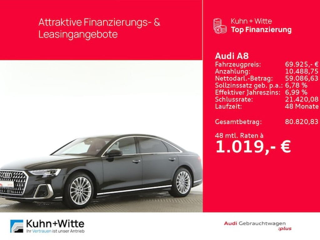 Audi A8 Quattro Lang 50 TDI